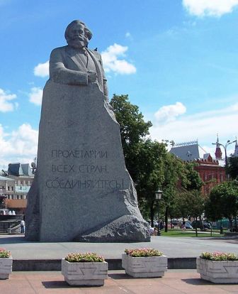 Memorial to Karl Marx in Moscow